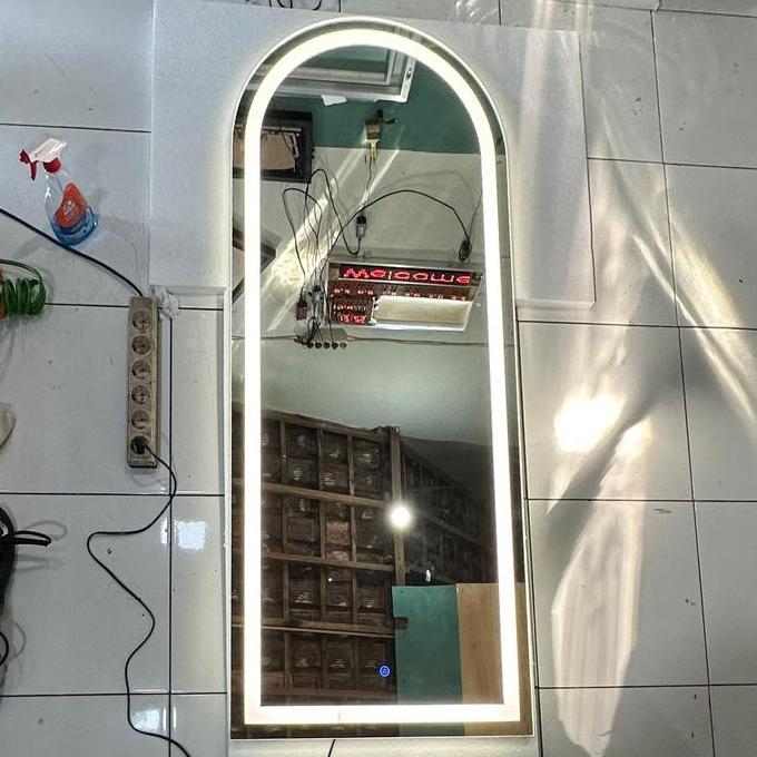 Cermin Makeup Aesthetic Full Body Ada Lampu Led Pasti Promo