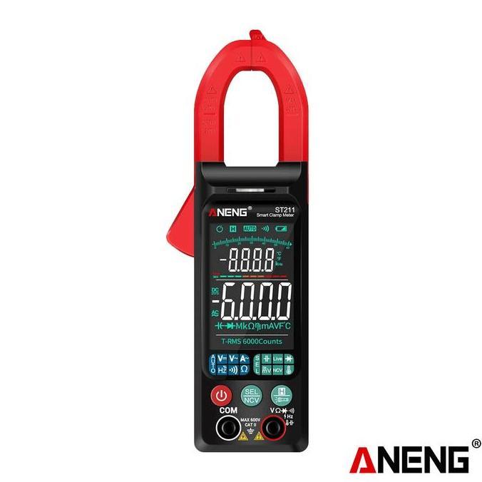 ANENG ST211 TANG AMPER MULTIMETER TESTER DIGITAL AC/DC ORIGINAL ORIGINAL DAN TERPERCAYA