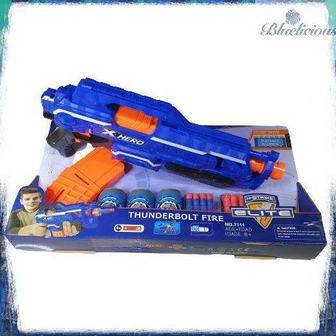 NERF THUNDERBOLT FIRE - X-HERO - ELECTRIC RIFLE KODE 1284