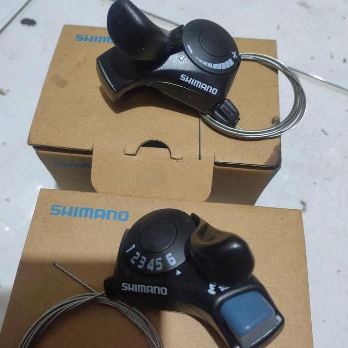 Promo shifter 3 x 6 speed shimano TX30 COD