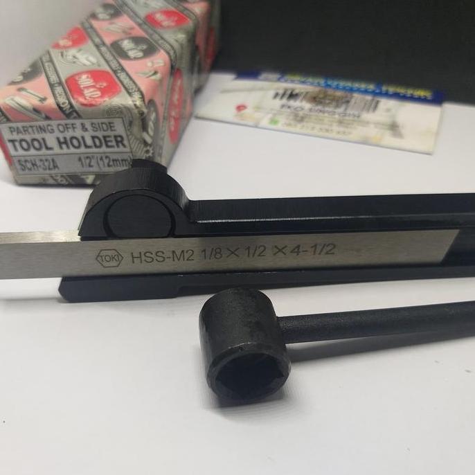 SCH-32A 1/2 Tool Holder Pisau HSS Toolbit Pahat Bubut HSS Penjepit HSS