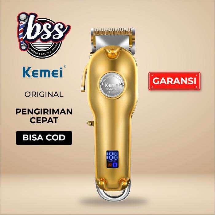 Kemei 1986 Alat Cukur Rambut Km 1986 Clipper Original Original Dan Terpercaya