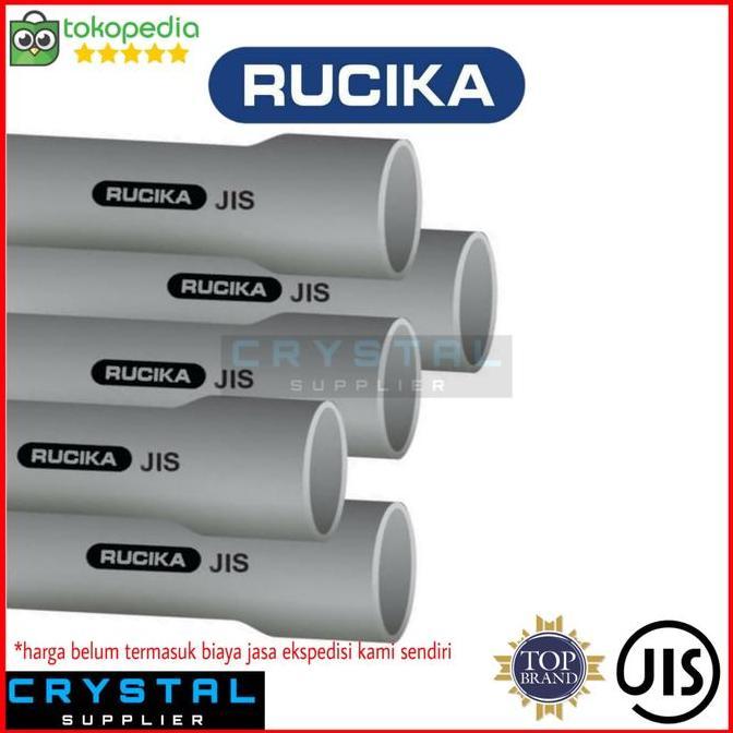 PIPA PVC RUCIKA 2" inch ABU JIS AW VP / Pralon JIS AW 4 meter