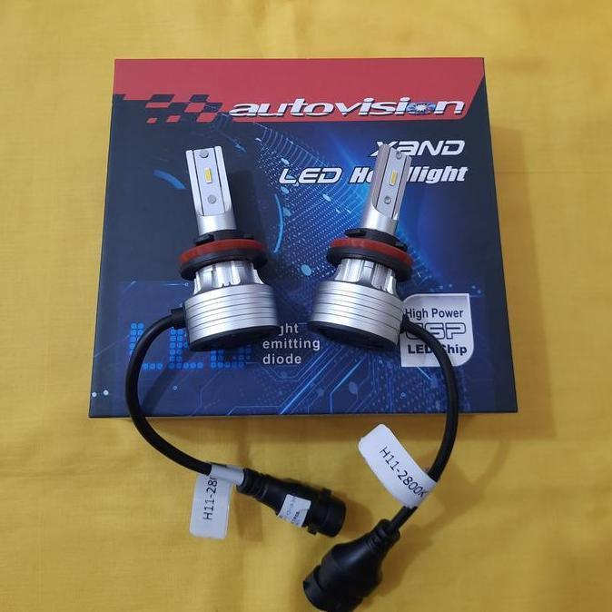 TERMURAH - Led H11 H8 H16 9006 HB Autovision Led Autovision Yellow 2800K Kuning