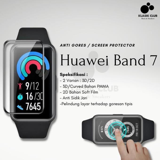 Anti Gores Huawei Band 7 3D Curved Screen Protector Huawei Band 7