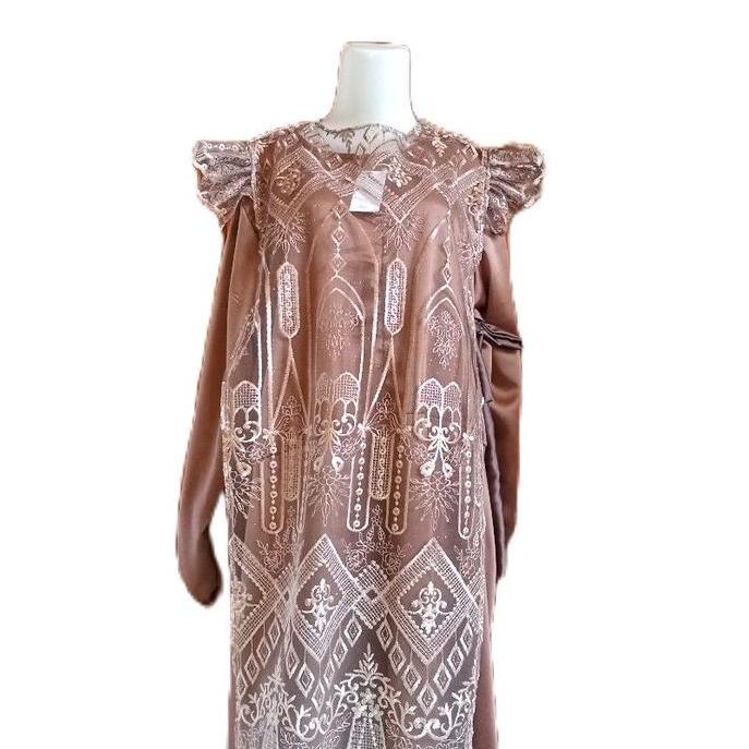 Dress Pesta Satin Silk Jumbo