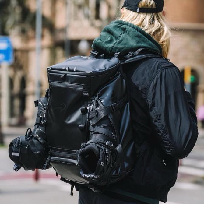 tas sepatu roda tech backpack flying eagle