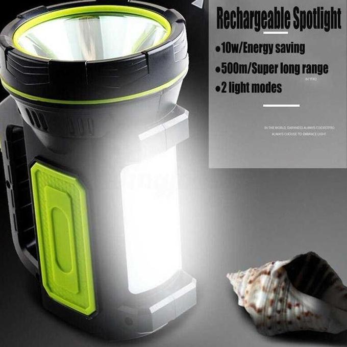 Senter LED Super Bright Rechargeable 13500 Lumens Baterai Kotak