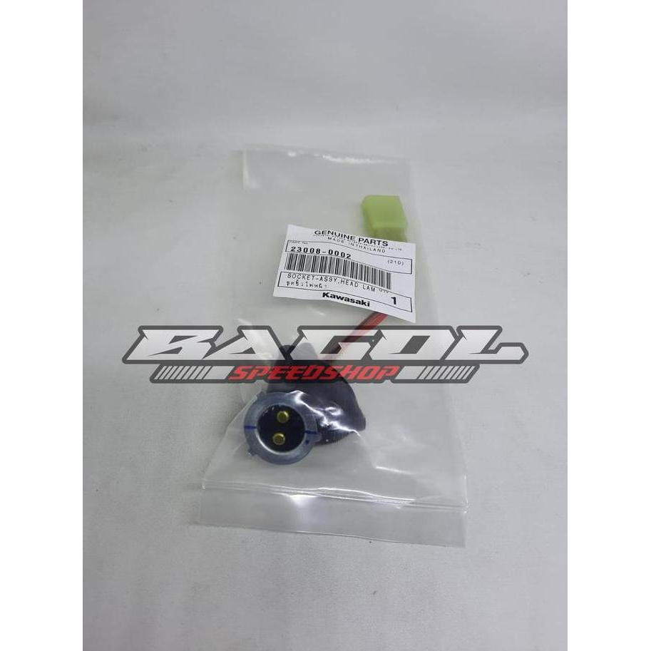Promo Termurah Kabel Socket Soket Lampu Bulat Depan Ninja Ss Original kmi Diskon