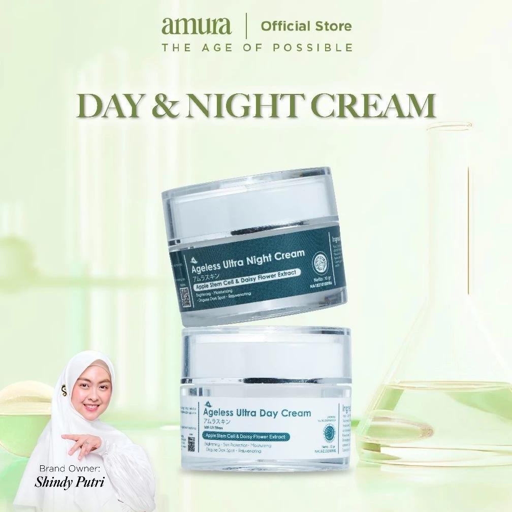 AMURA AGELESS ULTRA DAY AND NIGHT CREAM 10GR