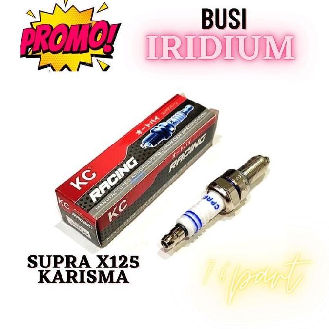 Promo BUSI IRIDIUM RACING SUPRA X125 KARISMA KCR RACING Diskon