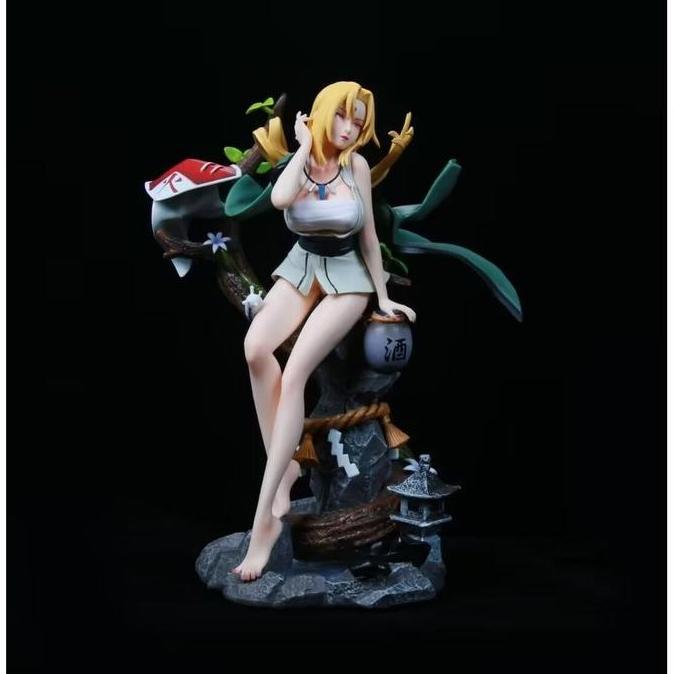 Tsunade Senju Fifth Generation Naruto Shippuden 32Cm Action Figure Pvc D-Sat049
