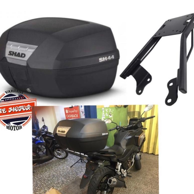 PAKET BOX SHAD SH-44 DAN BREKET BOX SHAD CB150 R CB150 X BREKET BOX CB150 DUDUKAN BOX CB150 X