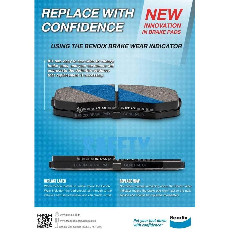 BENDIX INNOVA 2004-2015 METAL KING TITANIUM Kampas Rem Depan DB1751MKT Promo