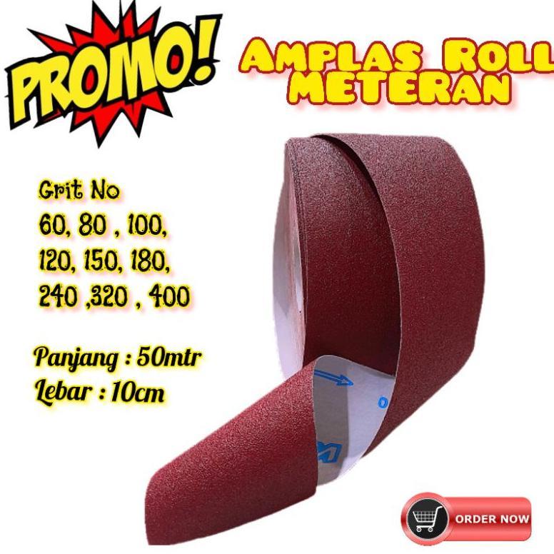 Amplas bangunan meteran roll kertas pasir amplas kain ampelas kain kertas pasir utkfurniture perabot
