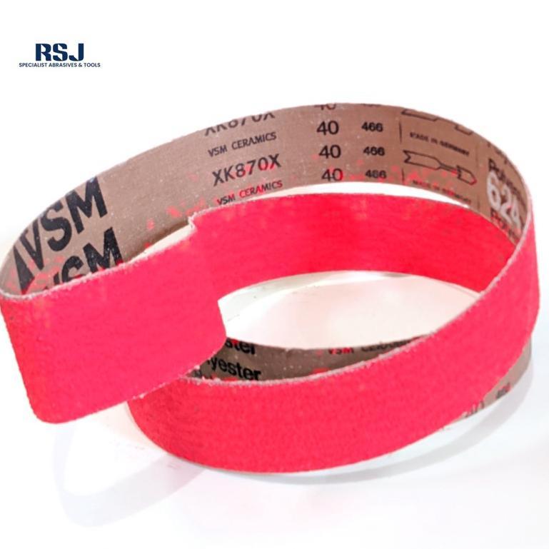 amplas belt 2x72 inch Vsm ceramic/belt grinder