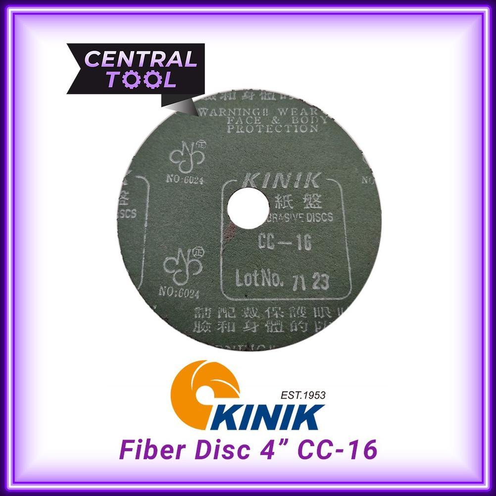 Amplas Bulat Fiber 4" KINIK CC16 Fiber Disc CC-16