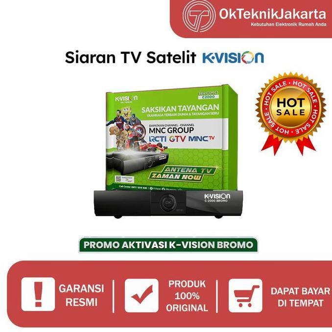 Receiver Parabola Kvision Bromo C2000 Hd/ Receiver K Vision Hybrid