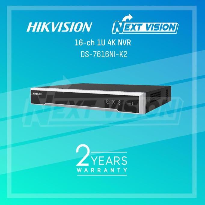 DS-7616NI-K2 - HIKVISION NVR 16 CH
