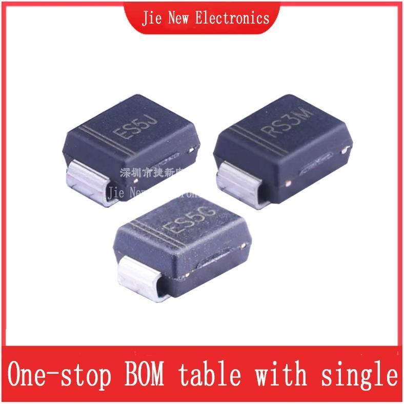 50PCS RS2M RS2MB RS3M RS3MB RS5M RS5MB ES5A ES5AB ES5D ES5DB ES5G ES5GB ES5J ES5JB  Fast Rectifier D