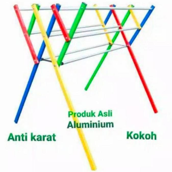 TERMURAH jemuran handuk aluminium minimalis READY STOCK