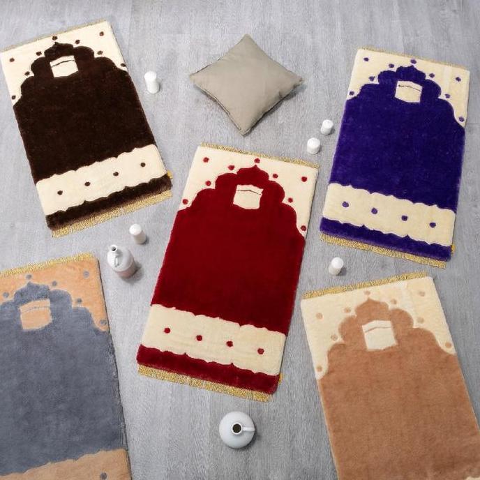 Sajadah Tebal Empuk dalam box Kairo Premium - Gian Karakter Bulu Busa ICA