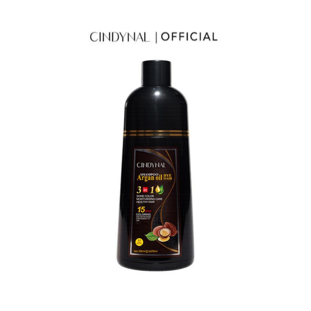 Cindynal Mokeru Shampoo Argan Oil / Shampoo Semir Pewarna Rambut ml Termurah