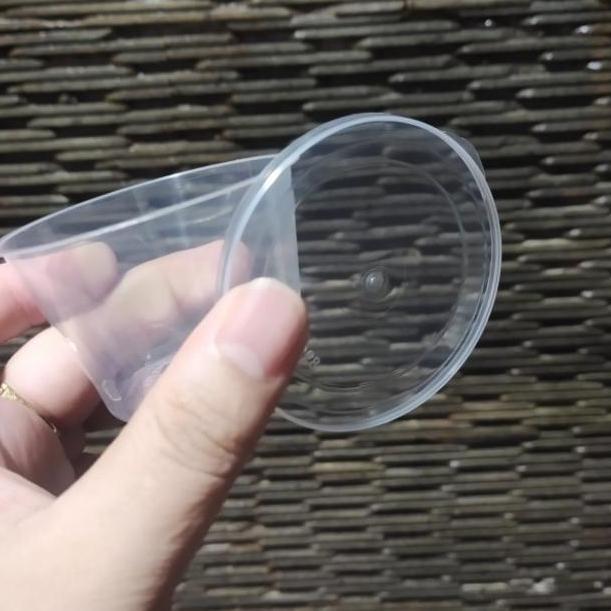 Bestone- Thinwall KLIR CUP 100 ml - 100 ml mini - Cup merpati Klir isi 25 set