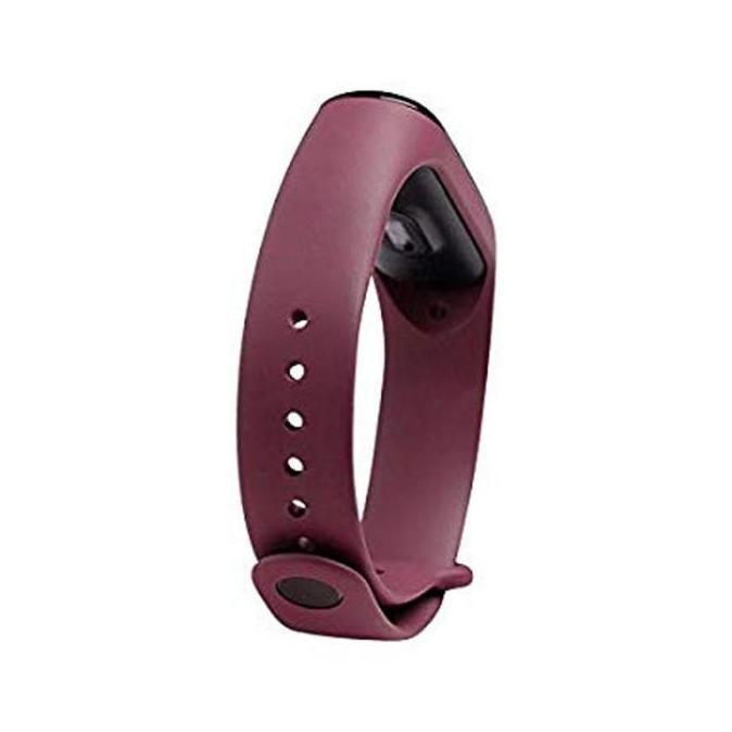 Bestone- Tali Jam Silicon Strap Replacement Xiaomi MI Band 2 - Black