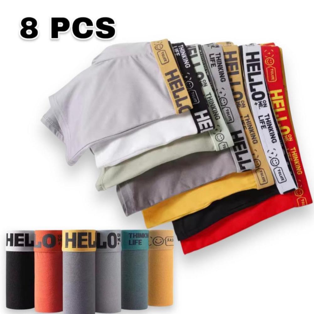 6 - 3 Pcs Celana Dalam Boxer Pria Motif - Celana Dalam Model Boxer - Celana Dalam - Sempak Pria - Un