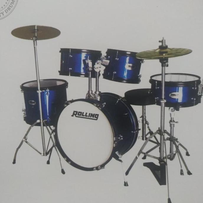 DRUM SET JUNIOR ROLLING JBJ-1049A/DRUM KECIL/DRUM SET ROLLING/DRUM PROMO AWAL TAHUN