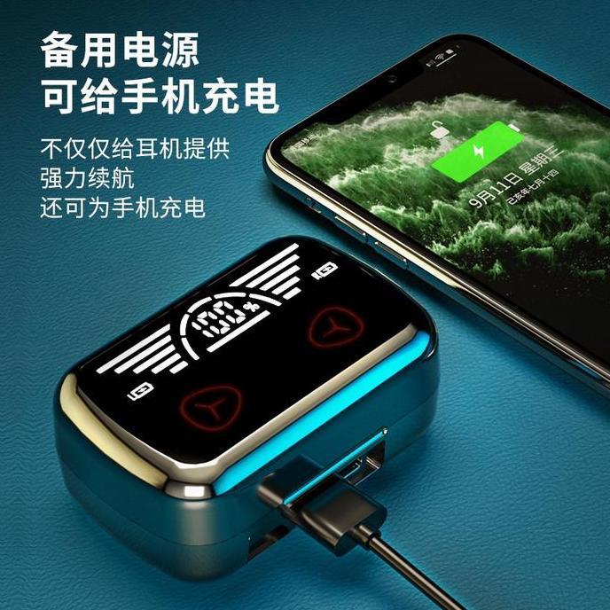 Tws M66 Pro Bluetooth Earphone 5.3 Gaming Headset Terbaik