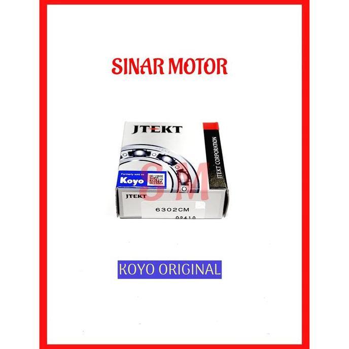 Promo Bearing 6302 koyo original Diskon