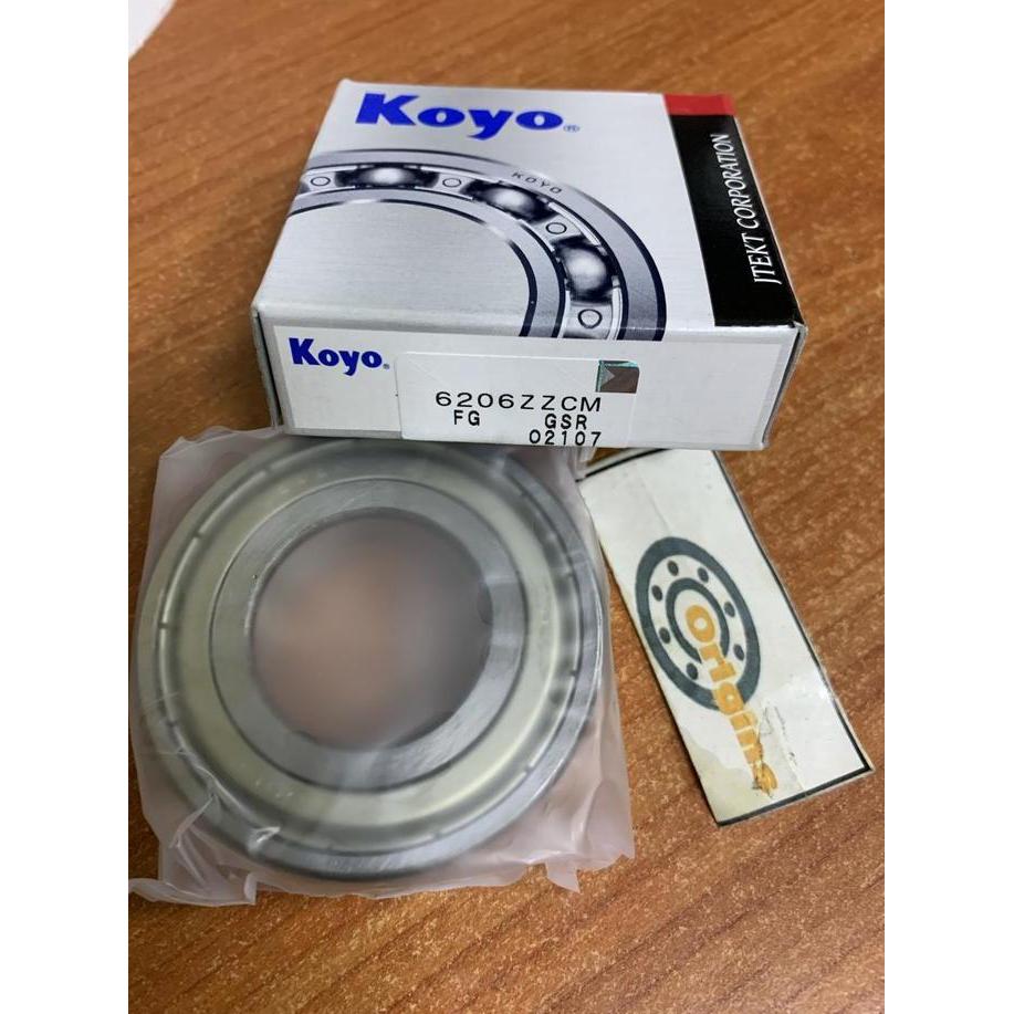 Promo BEARING 6206 ZZ KOYO ORIGINAL 6206ZZ Diskon