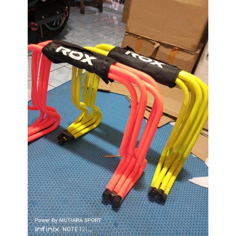 PROMO HARGA 1SET ISI 5 TRAINING HURDLE PRO ROX ORIGINAL TINGGI 40CM 50CM