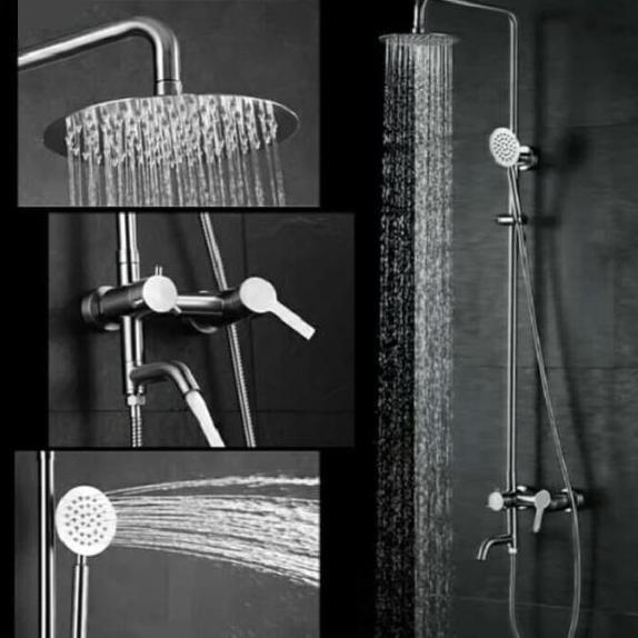 Shower coloum Stainless Steel Set/Shower tiang mandi/Showercoloum set