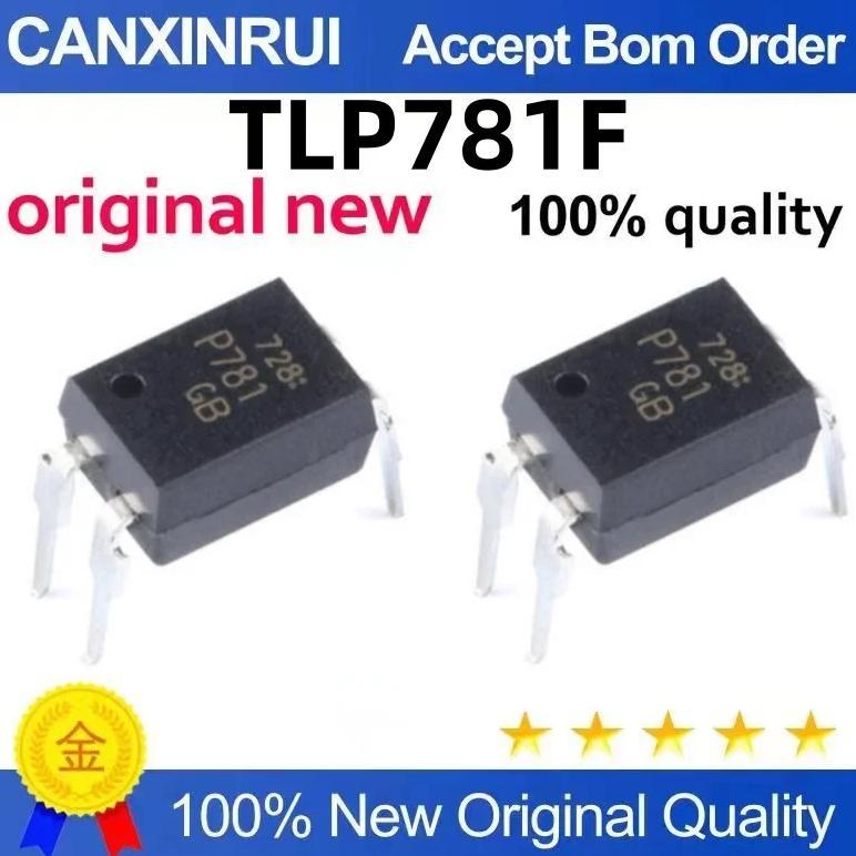 100 piecesTLP781F Silk-screen P781F in-line DIP-4 P781F-GR TLP781GB