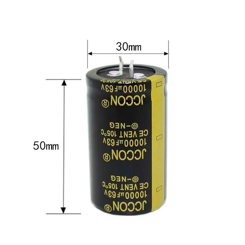 2PCS  New Original Electrolytic Capacitor 63V 3300UF 4700UF 6800UF 10000UF 12000UF 15000UF 22000UF L