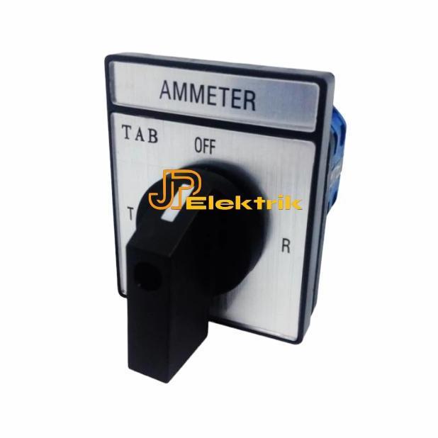 Selector Switch Ampere Ca10 R-S-T-Off Selector Ampere Meter Restock