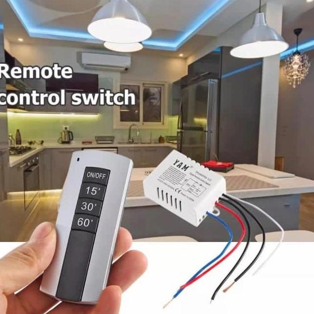 [Cod] Modul Timer Remote Control Switch On Off Otomatis Lampu Kode 1152