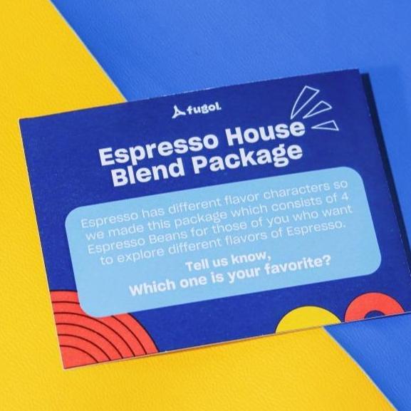 Biji Kopi Espresso House Blend Package Arabica Robusta Beans