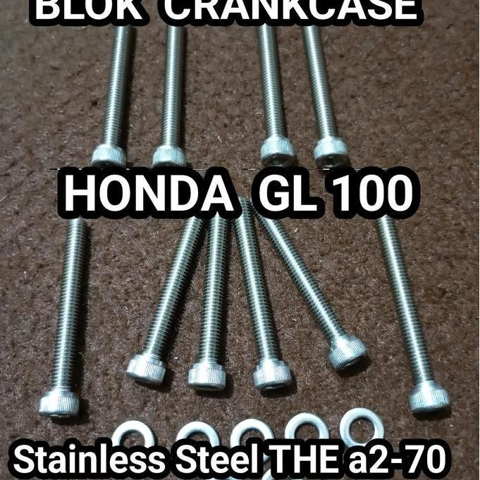 Baut L Stainless Blok Mesin Gl 100