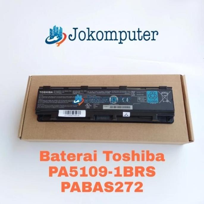 Baterai Batre Original Laptop Toshiba Satellite C40 C50 PA5109 PA5109U