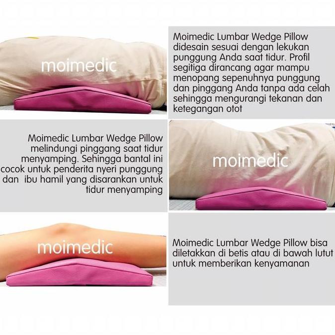 Bantal Terapi Tulang Belakang Lumbar / Moimedic Lumbar Pillow