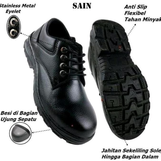 Sepatu Safety Ujung Besi Sepatu Safety Pria