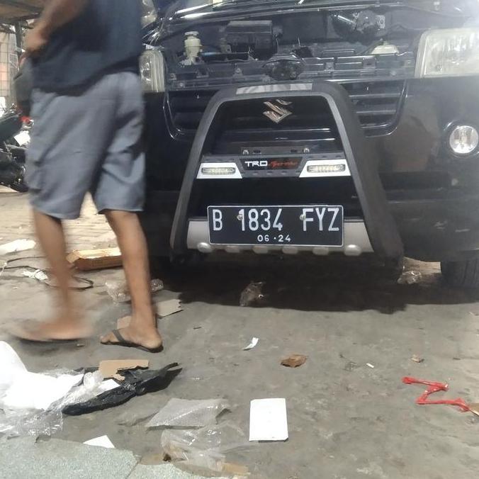 Tanduk Depan Bumper Guard Depan Mobil Apv Lama / Apv Arena Terbaru
