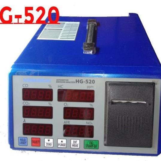 Terbaru, Exhaust Gas Analyzer Hg-520 Alat Uji Emisi Kendaraan Bensin