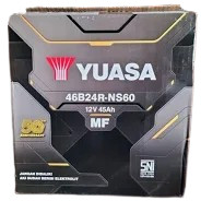 Aki Mobil Yuasa NS60 MF Original | Aki Kering 12V 45Ah original