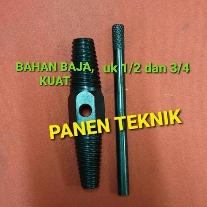 Alat Tap Buka Kran Air Patah Screw Extractor Tap Balik