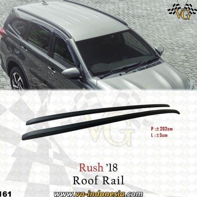 Roof Rail Atas Mobil Daihatsu Terios 2018 - 2025 Model Tempel Premium